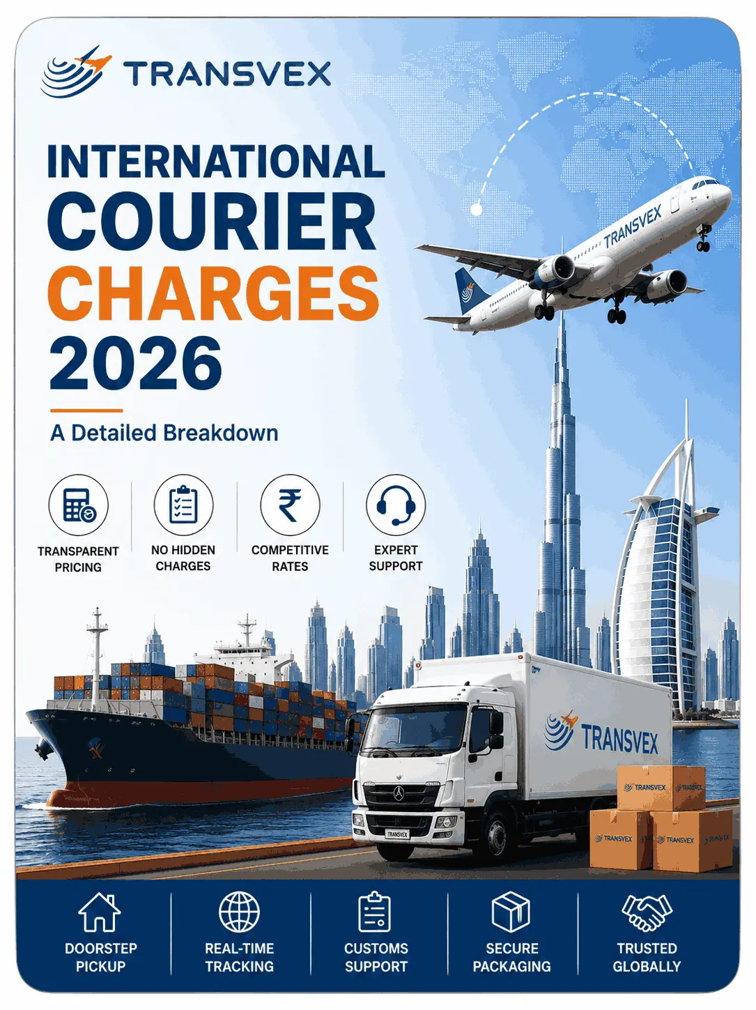 Understanding International Courier Charges in 2026: A Detailed Breakdown