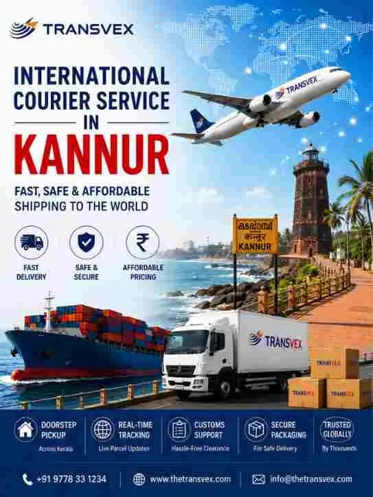 International Courier Service in Kannur