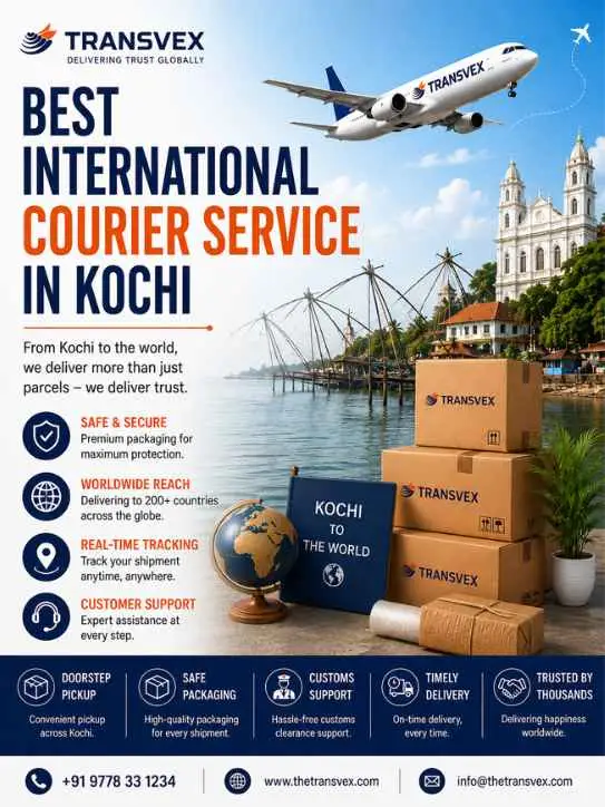 Why Transvex is the Best International Courier Service in Kochi