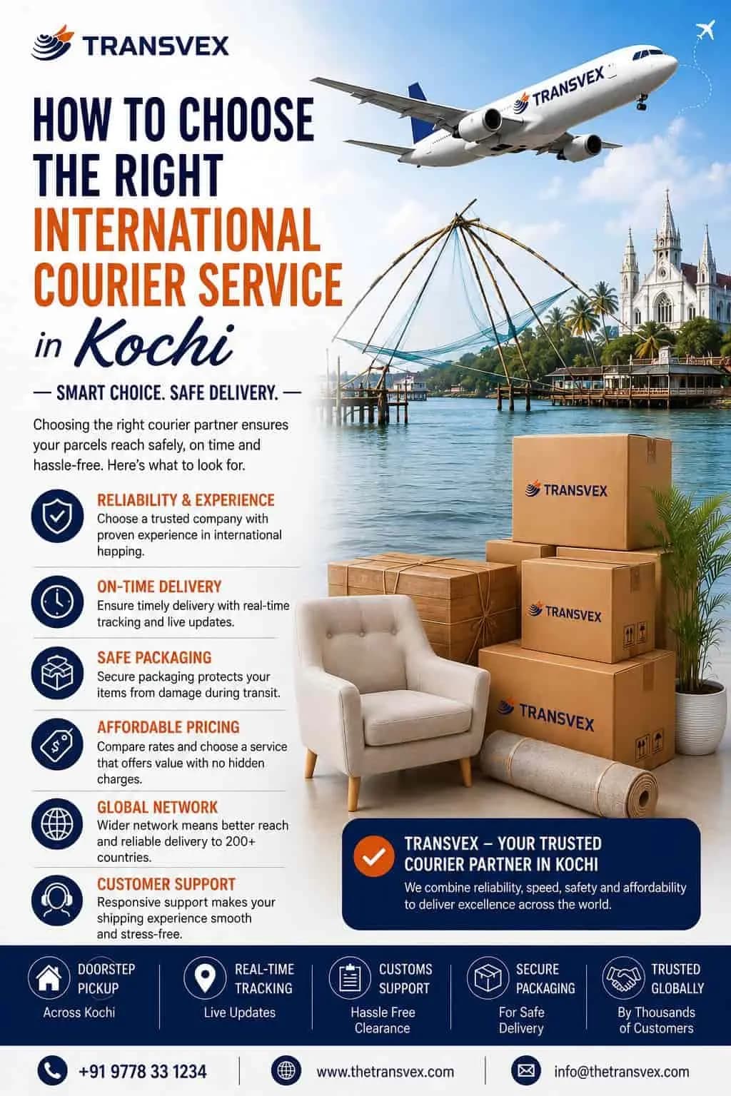 How to Choose the Right International Courier Service in Kochi