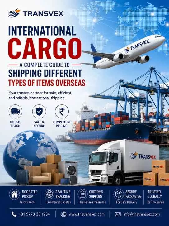 International Cargo: A Complete Guide to Shipping Different Types of Items Overseas