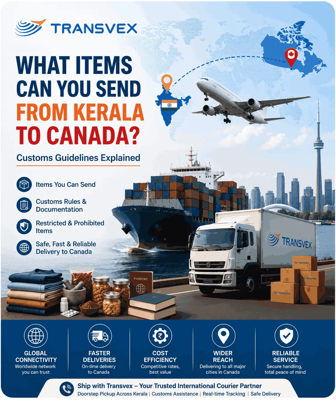 What Items Can You Send from Kerala to Canada? Customs Guidelines Explained